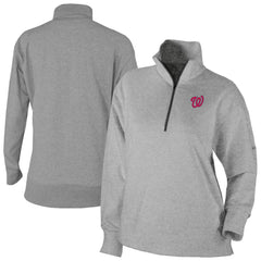Washington Nationals Columbia Women's Birchwood Hills Quarter-Zip Pullover | MLB Sale