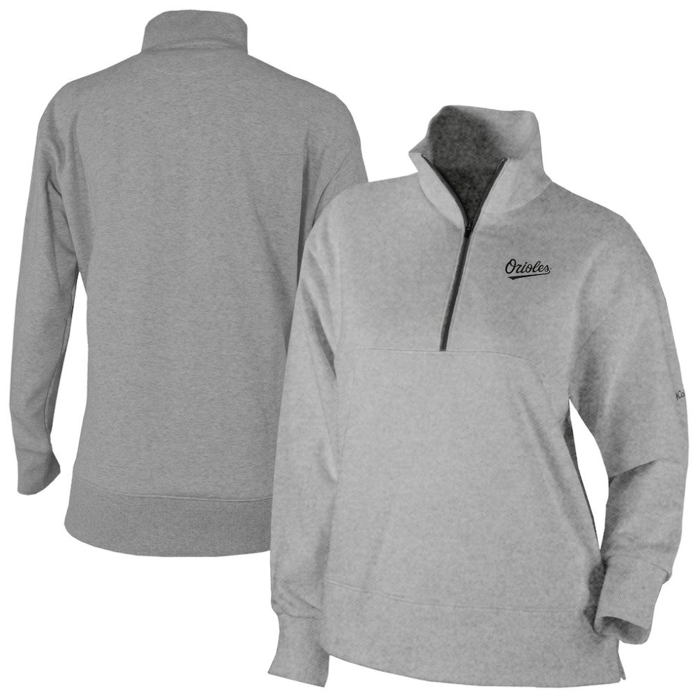 Baltimore Orioles Columbia Women's Birchwood Hills Quarter-Zip Pullover | MLB Outlet