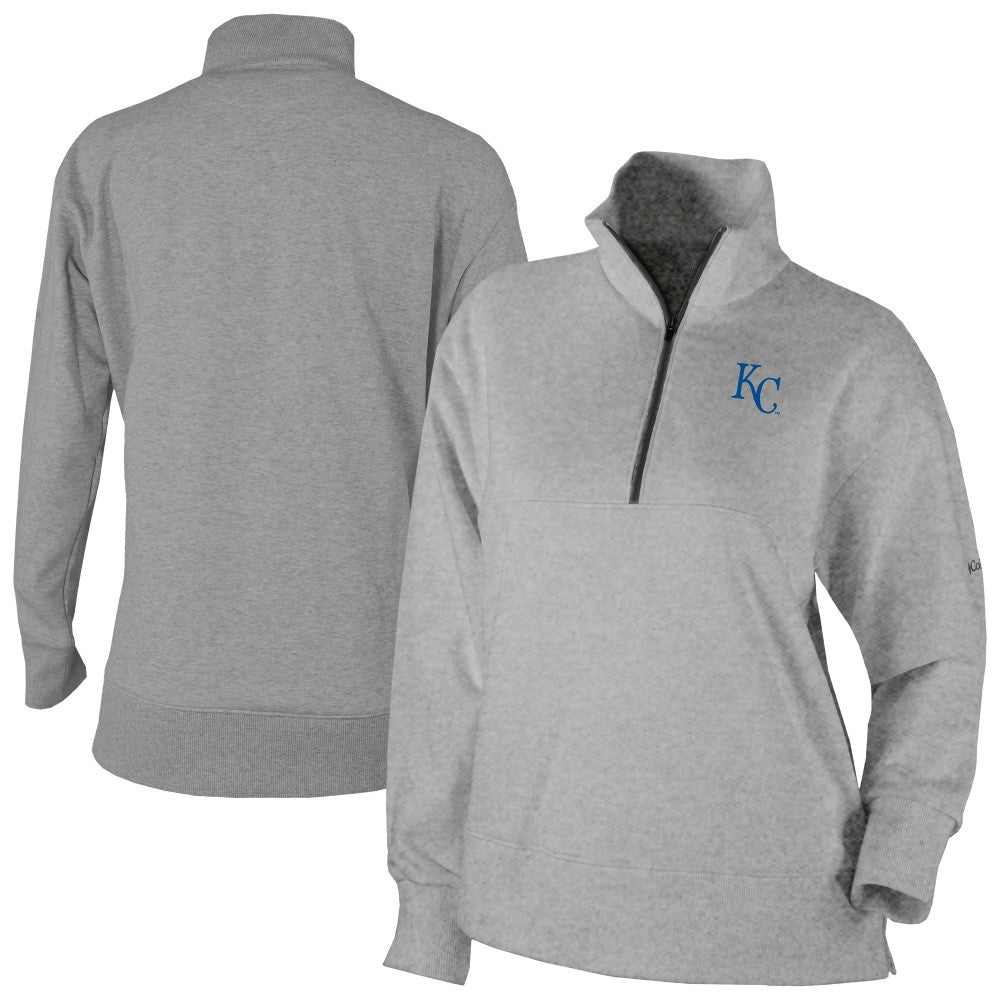 Kansas City Royals Columbia Women's Birchwood Hills Quarter-Zip Pullover | MLB Shop
