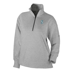 Seattle Mariners Columbia Women's Birchwood Hills Quarter-Zip Pullover | MLB Discount
