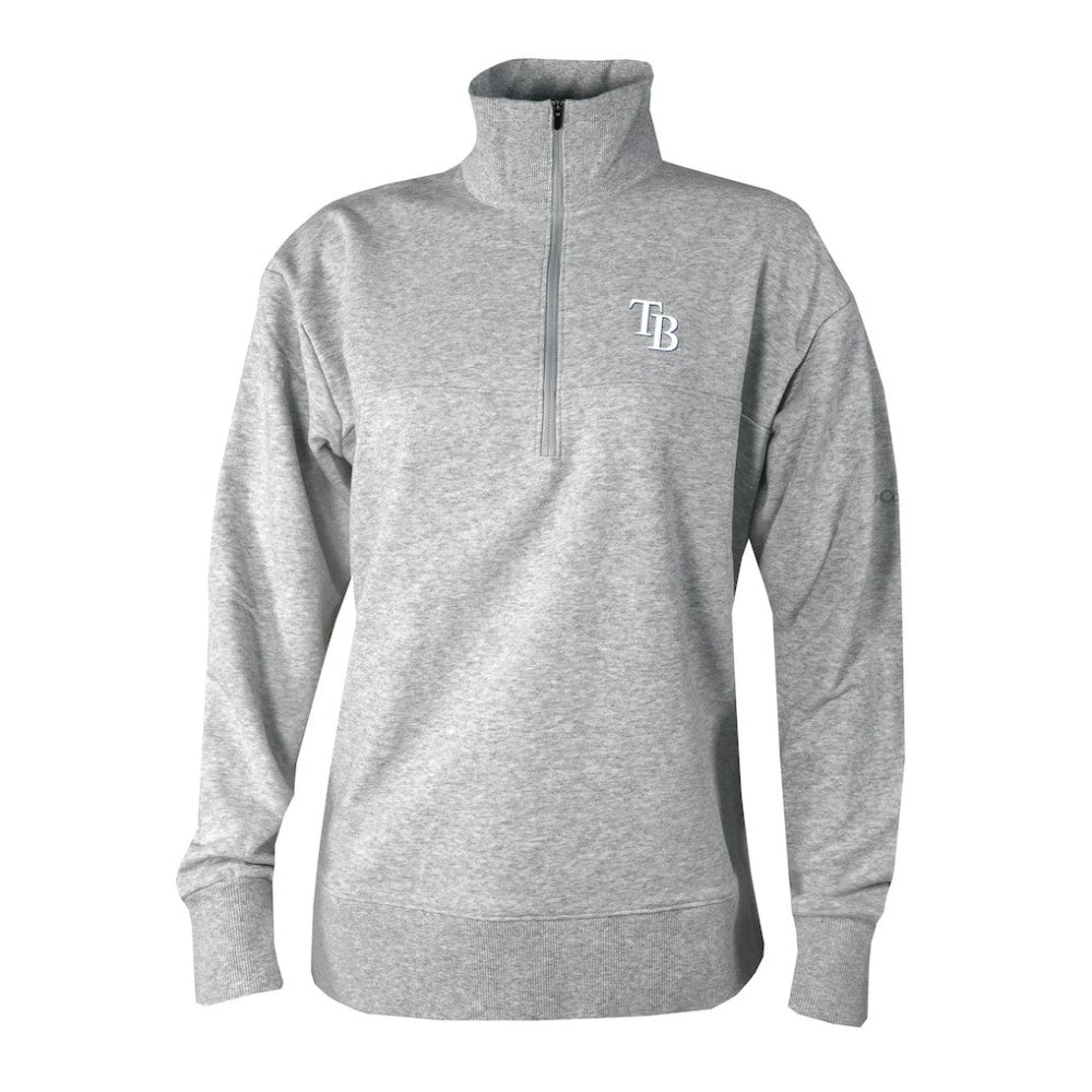 Tampa Bay Rays Columbia Women's Birchwood Hills Quarter-Zip Pullover | MLB Shop