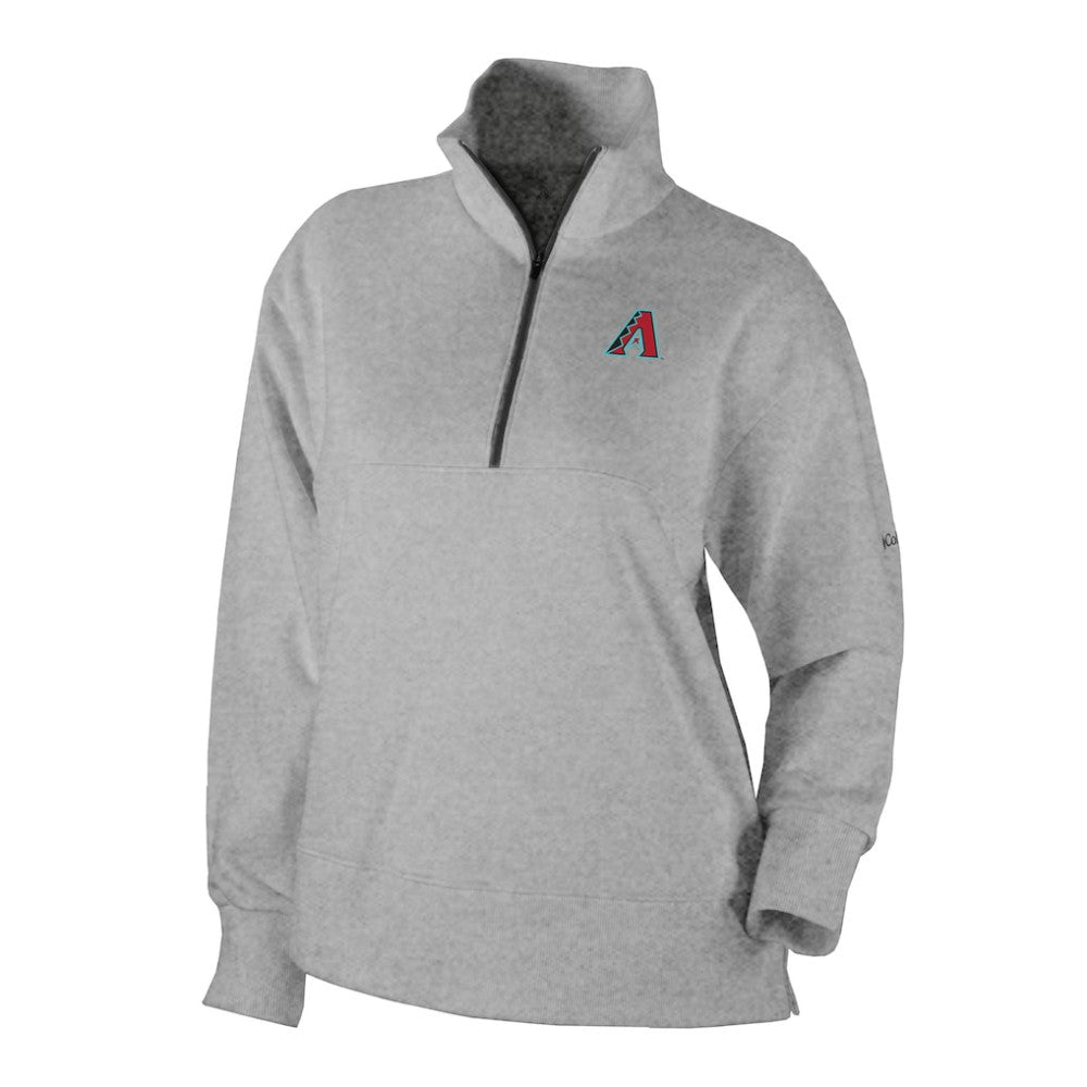 Arizona Diamondbacks Columbia Women's Birchwood Hills Quarter-Zip Pullover | MLB Discount