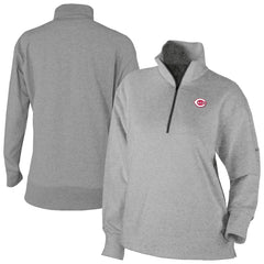 Cincinnati Reds Columbia Women's Birchwood Hills Quarter-Zip Pullover | MLB Shop