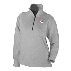 Cincinnati Reds Columbia Women's Birchwood Hills Quarter-Zip Pullover | MLB Shop
