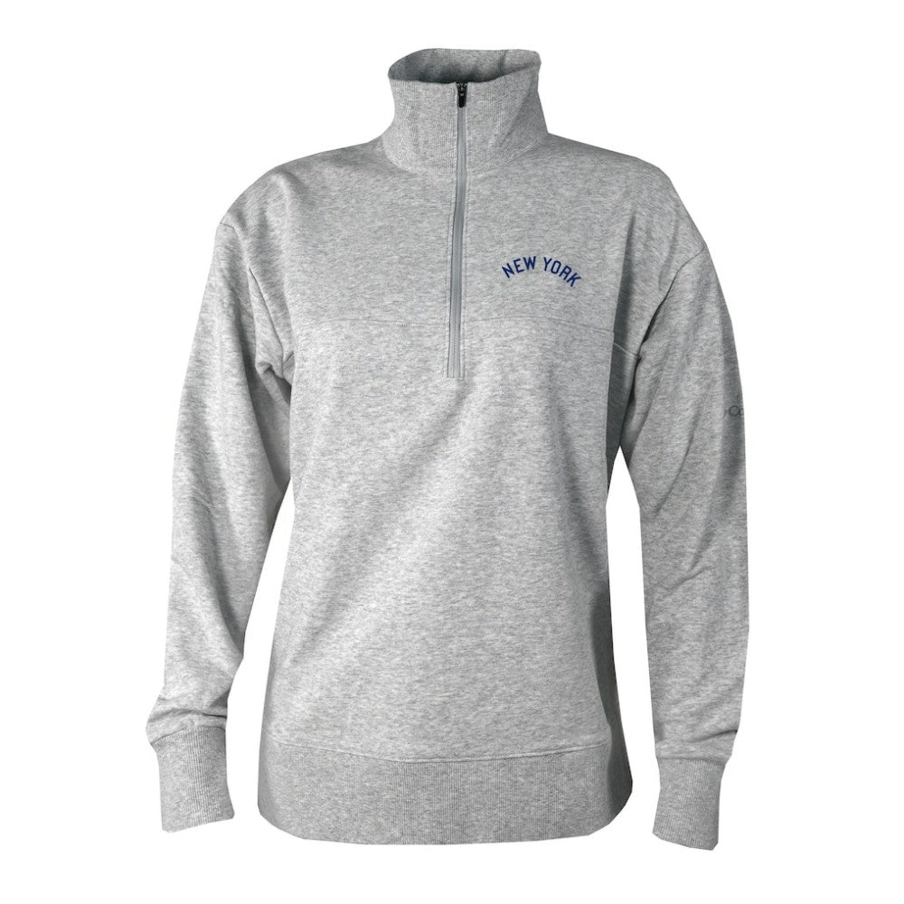 New York Yankees Columbia Women's Birchwood Hills Quarter-Zip Pullover | MLB On Sale