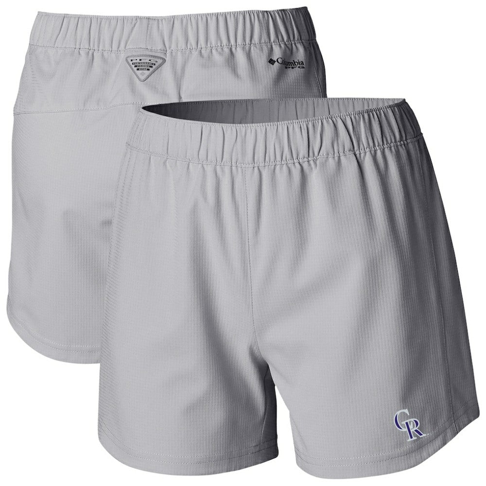 Colorado Rockies Columbia Women's Tamiami Pull-On Shorts | MLB Outlet