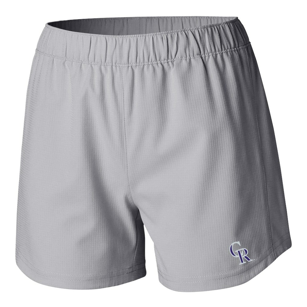 Colorado Rockies Columbia Women's Tamiami Pull-On Shorts | MLB Outlet