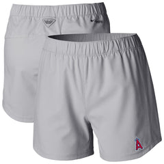 Los Angeles Angels Columbia Women's Tamiami Pull-On Shorts | MLB For sale
