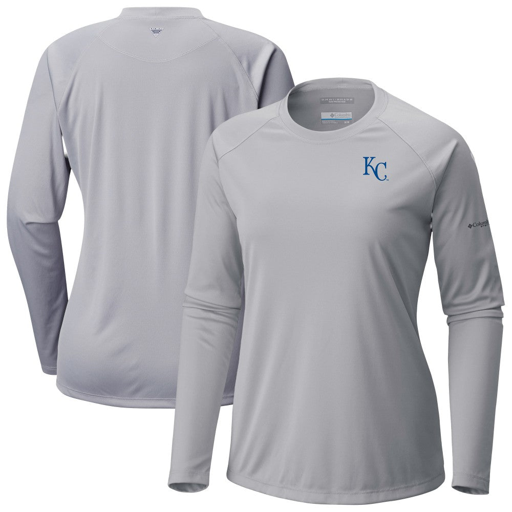 Kansas City Royals Columbia Tidal Tee II Long Sleeve T-Shirt | MLB New