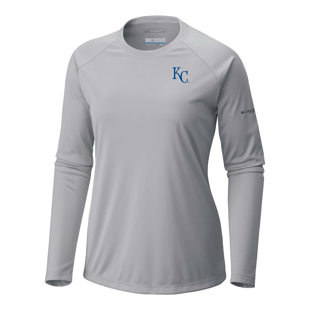 Kansas City Royals Columbia Tidal Tee II Long Sleeve T-Shirt | MLB New