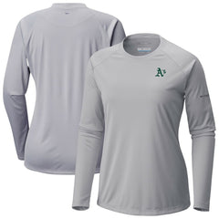 Athletics Columbia Tidal Tee II Long Sleeve T-Shirt | MLB Online