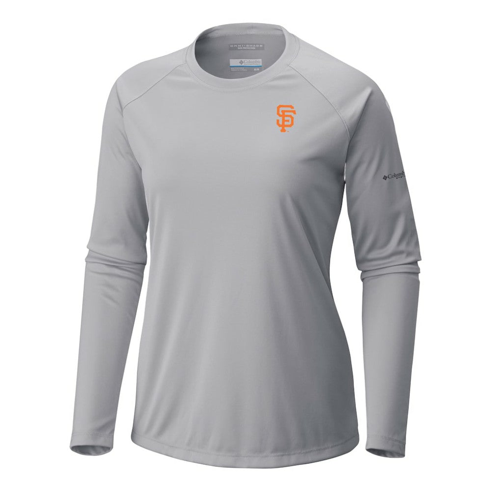San Francisco Giants Columbia Tidal Tee II Long Sleeve T-Shirt | MLB US