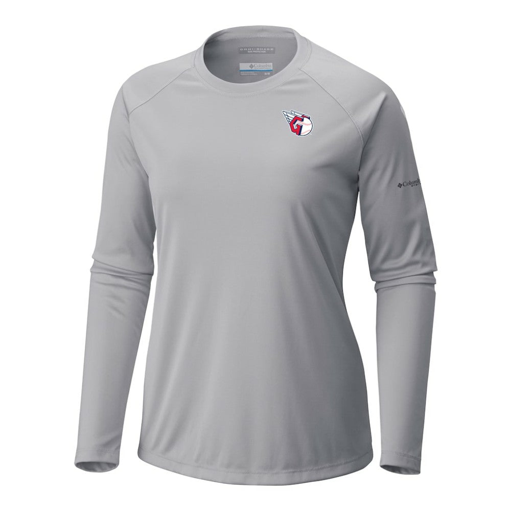 Cleveland Guardians Columbia Tidal Tee II Long Sleeve T-Shirt | MLB US