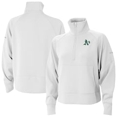 Athletics Columbia Women's Wickhams Hills Raglan Omni-Wick Quarter-Zip Pullover | MLB Online