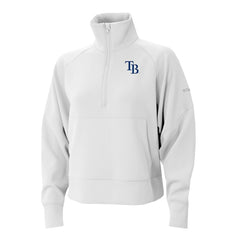 Tampa Bay Rays Columbia Women's Wickhams Hills Raglan Omni-Wick Quarter-Zip Pullover | MLB Online