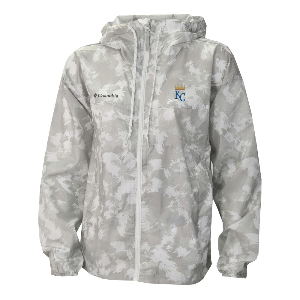 Kansas City Royals Columbia Women's Flash Challenger Full-Zip Hoodie Windbreaker Jacket | MLB Outlet