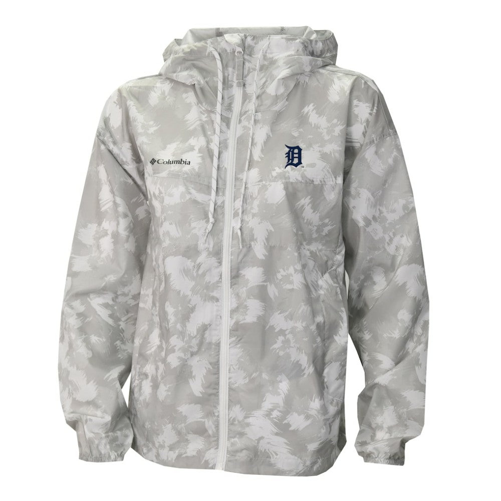 Detroit Tigers Columbia Women's Flash Challenger Full-Zip Hoodie Windbreaker Jacket | MLB Shop