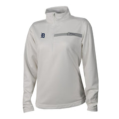 Detroit Tigers Columbia Women's Skiff Guide Fleece Half-Zip Pullover Jacket | MLB For sale