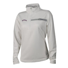 Houston Astros Columbia Women's Skiff Guide Fleece Half-Zip Pullover Jacket | MLB US
