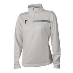 Pittsburgh Pirates Columbia Women's Skiff Guide Fleece Half-Zip Pullover Jacket | MLB For sale
