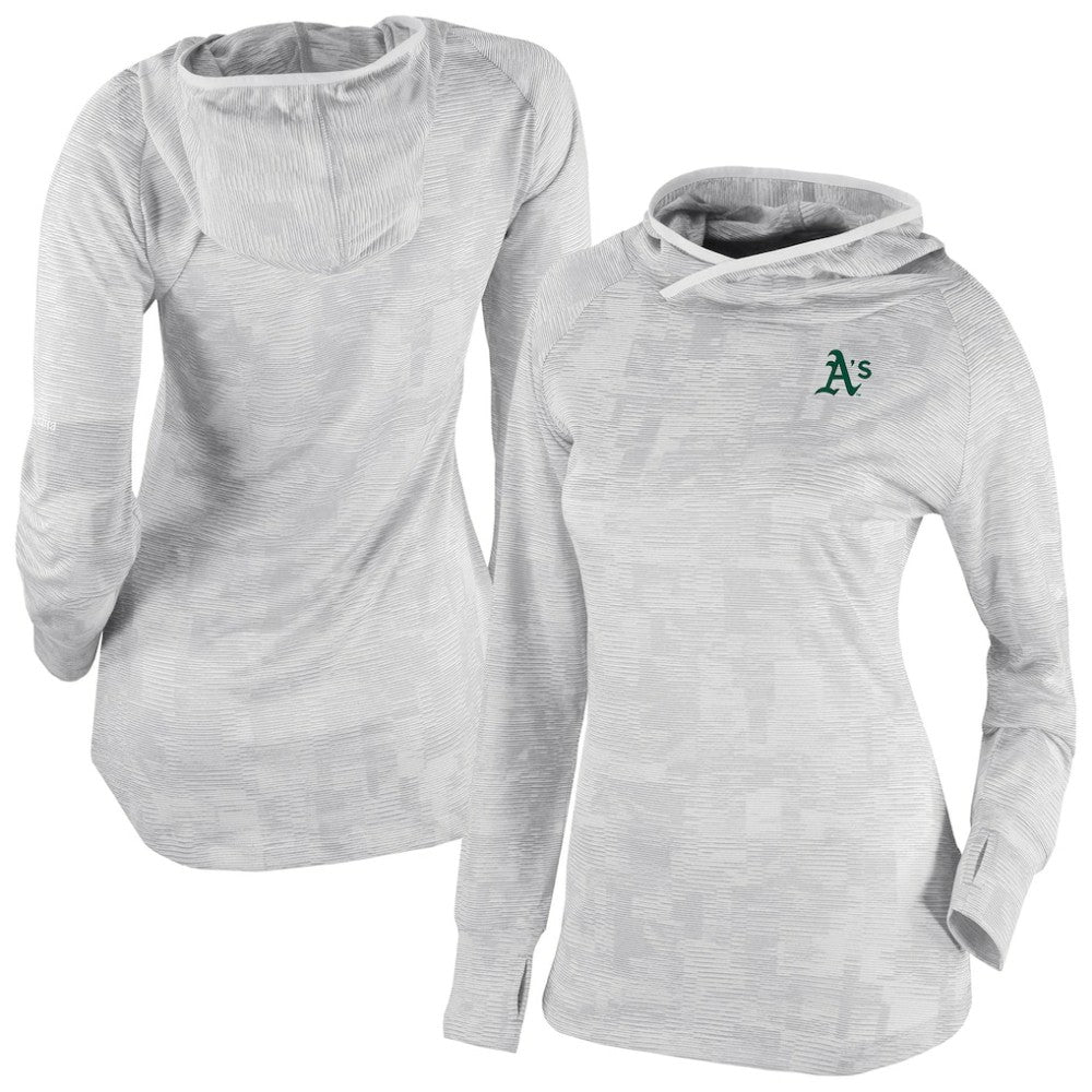 Athletics Columbia Women's Omni-Wick Sunday Ball Raglan Pullover Hoodie | MLB US