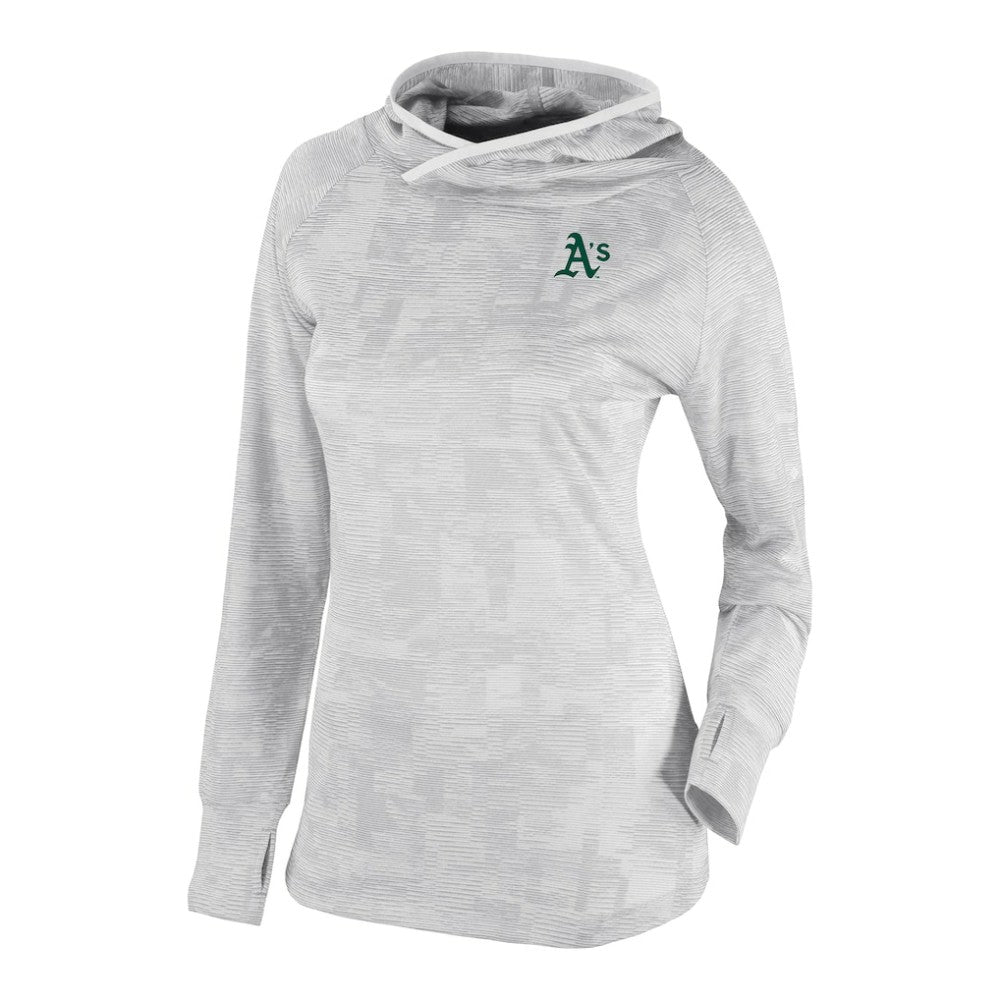 Athletics Columbia Women's Omni-Wick Sunday Ball Raglan Pullover Hoodie | MLB US