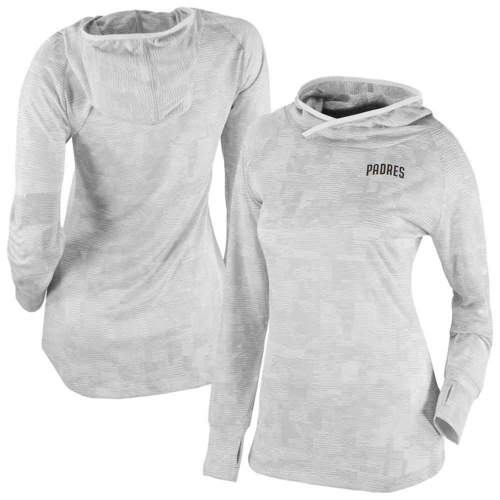 San Diego Padres Columbia Women's Omni-Wick Sunday Ball Raglan Pullover Hoodie | MLB Outlet