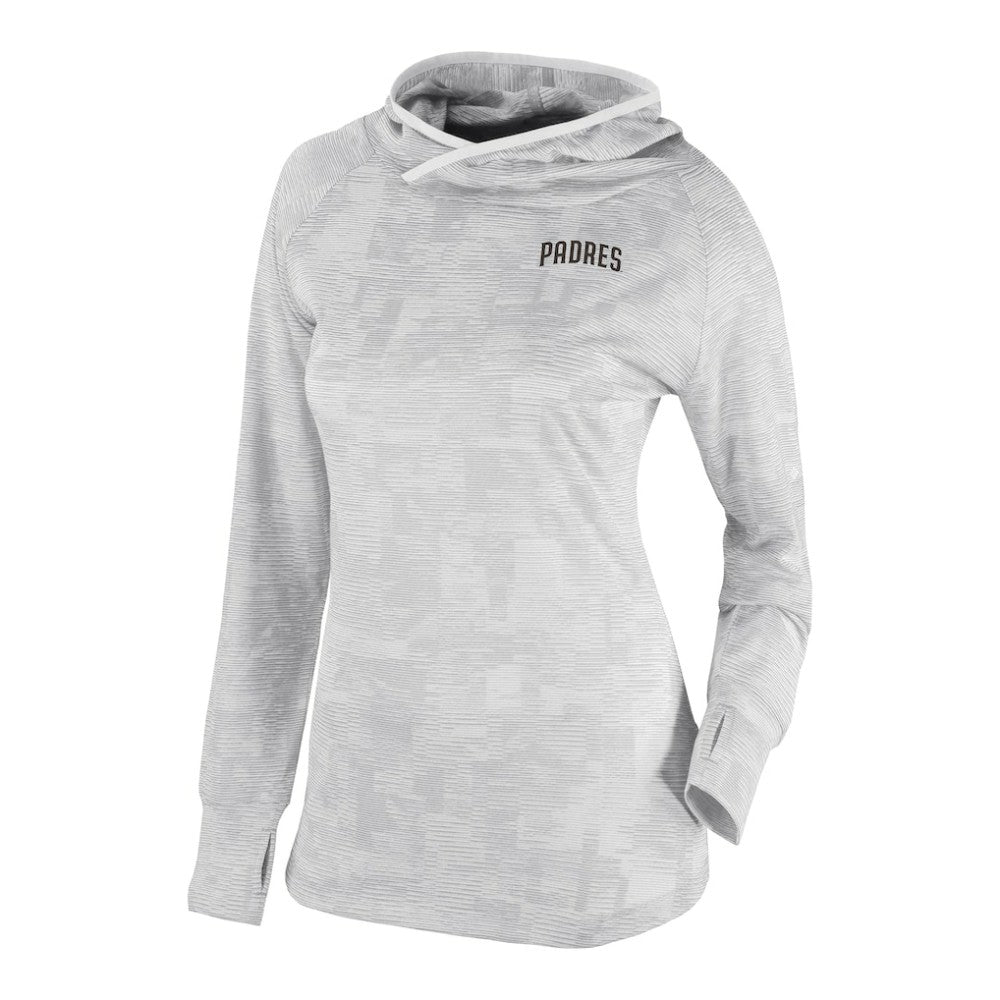 San Diego Padres Columbia Women's Omni-Wick Sunday Ball Raglan Pullover Hoodie | MLB Outlet