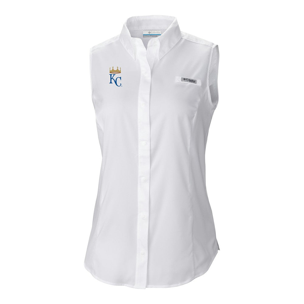 Kansas City Royals Columbia Women's Tamiami Sleeveless Shirt | MLB Near me