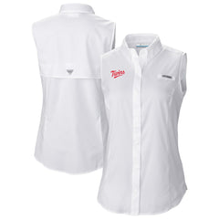 Minnesota Twins Columbia Women's Tamiami Sleeveless Shirt | MLB Online