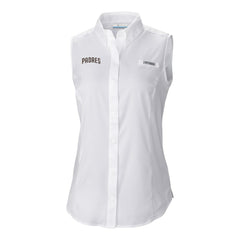 San Diego Padres Columbia Women's Tamiami Sleeveless Shirt | MLB Outlet