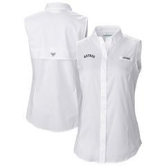 Houston Astros Columbia Women's Tamiami Sleeveless Shirt | MLB Sale