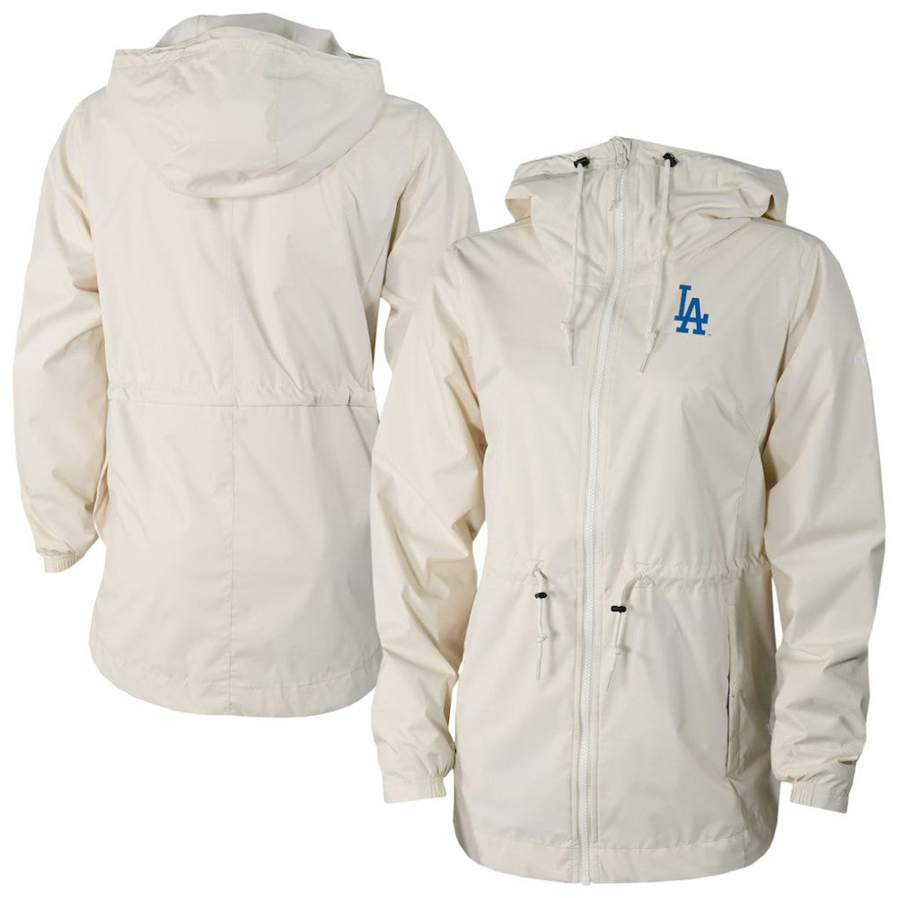 Los Angeles Dodgers Columbia Women's Lily Park Full-Zip Rain Jacket | MLB US