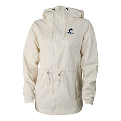 Miami Marlins Columbia Women's Lily Park Full-Zip Rain Jacket | MLB Sale