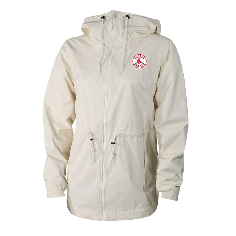 Boston Red Sox Columbia Women's Lily Park Full-Zip Rain Jacket | MLB Sale