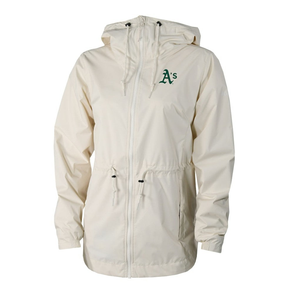 Athletics Columbia Women's Lily Park Full-Zip Rain Jacket | MLB On Sale