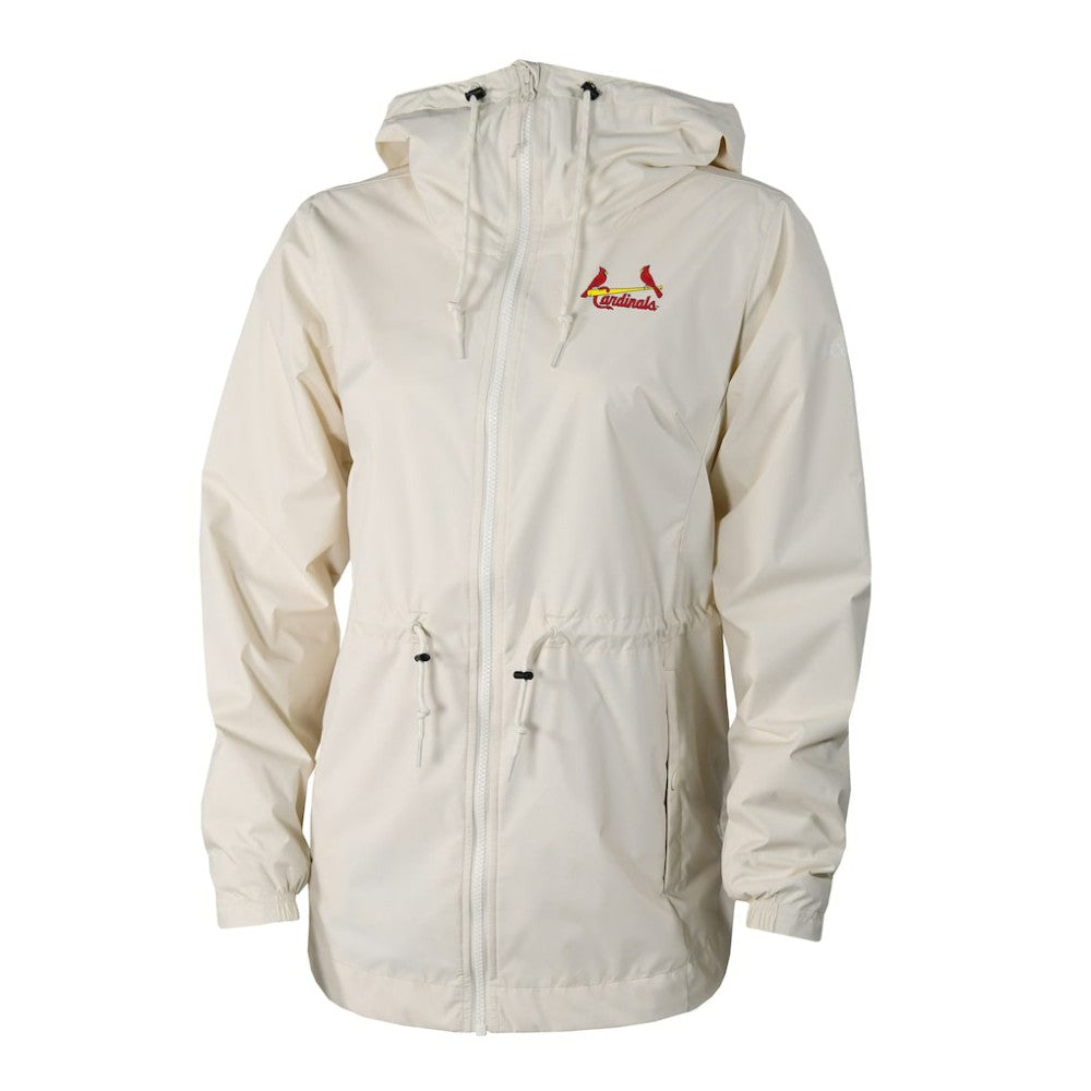 St. Louis Cardinals Columbia Women's Lily Park Full-Zip Rain Jacket | MLB Discount