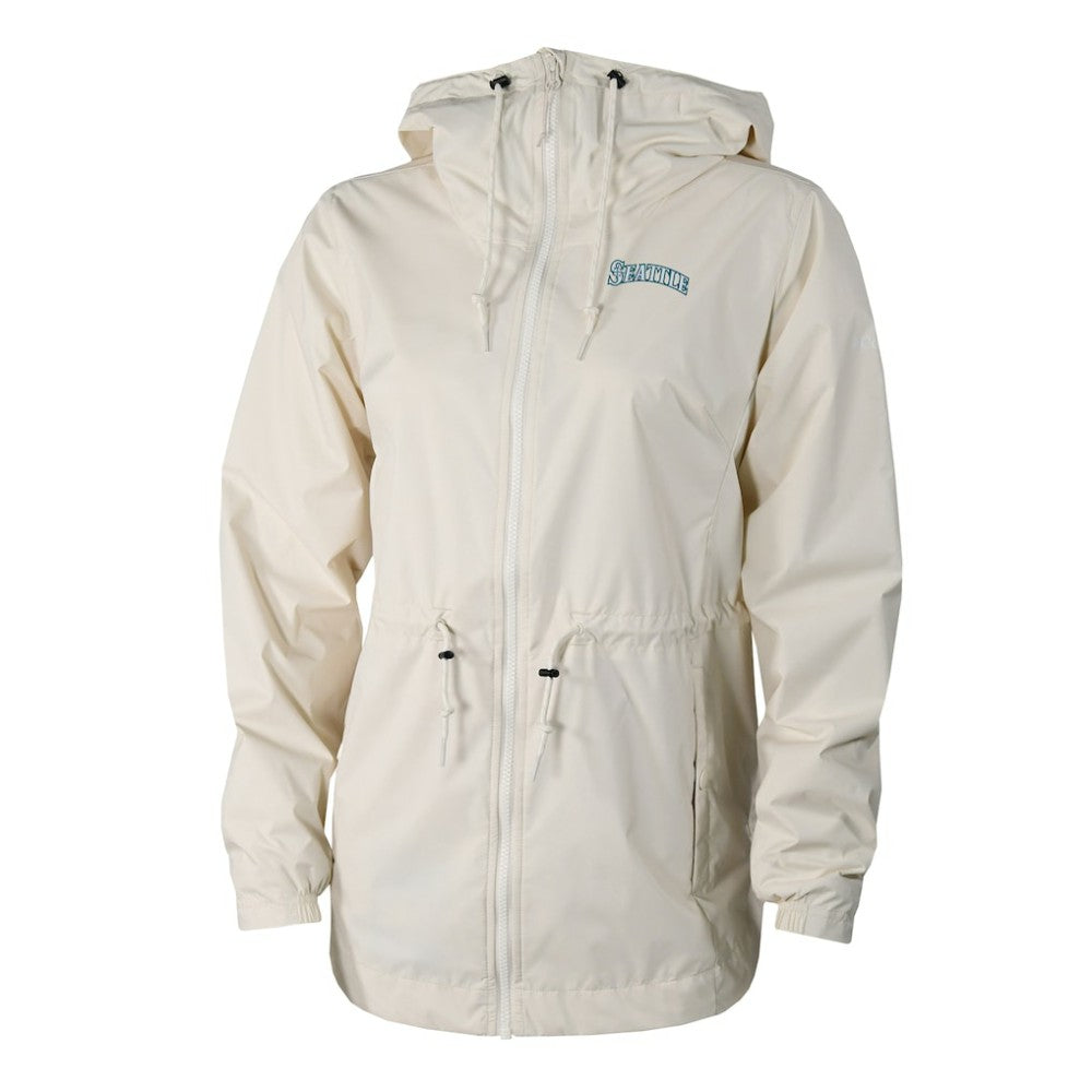 Seattle Mariners Columbia Women's Lily Park Full-Zip Rain Jacket | MLB On Sale