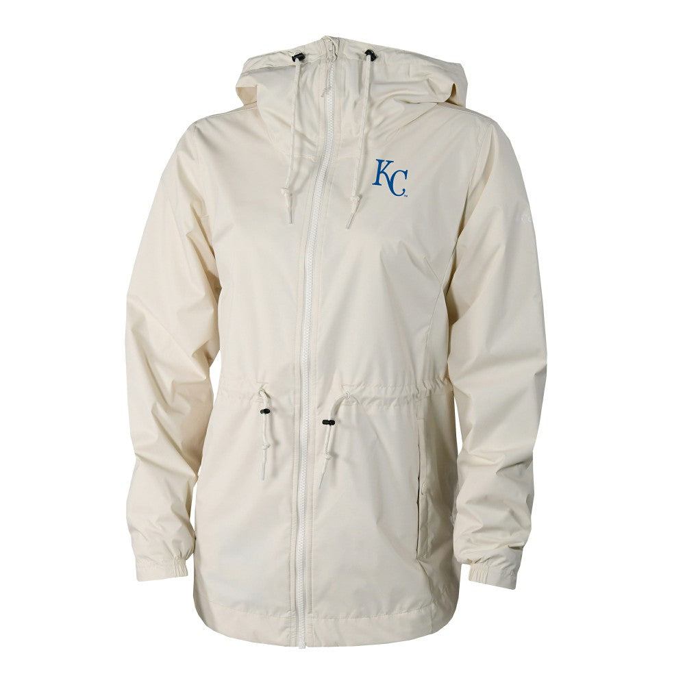 Kansas City Royals Columbia Women's Lily Park Full-Zip Rain Jacket | MLB Shop