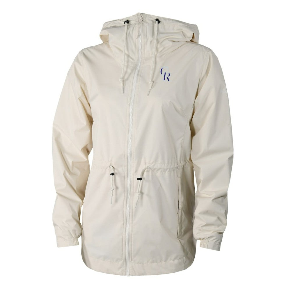 Colorado Rockies Columbia Women's Lily Park Full-Zip Rain Jacket | MLB US