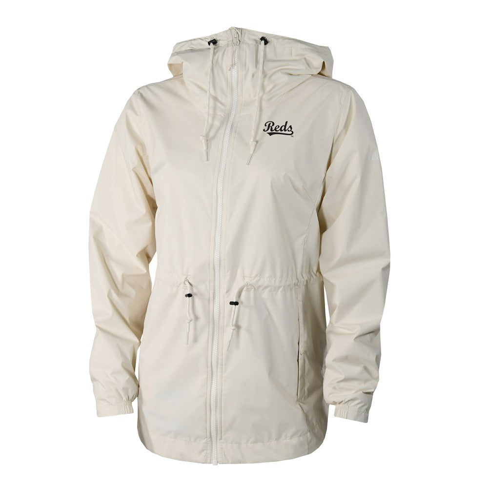 Cincinnati Reds Columbia Women's Lily Park Full-Zip Rain Jacket | MLB Online