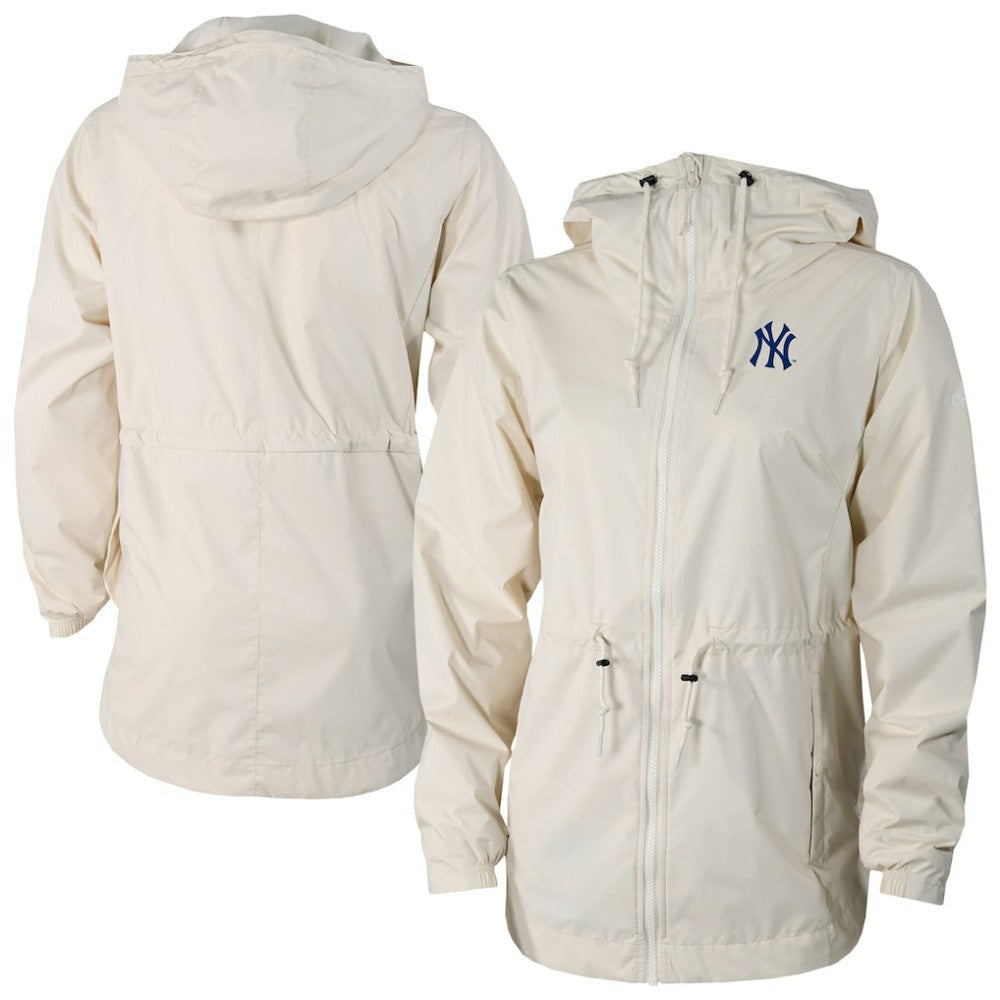 New York Yankees Columbia Women's Lily Park Full-Zip Rain Jacket | MLB US