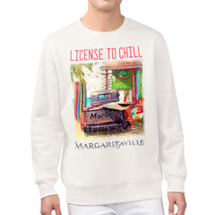 Miami Marlins Margaritaville License to Chill Fleece Sweatshirt | MLB Shop