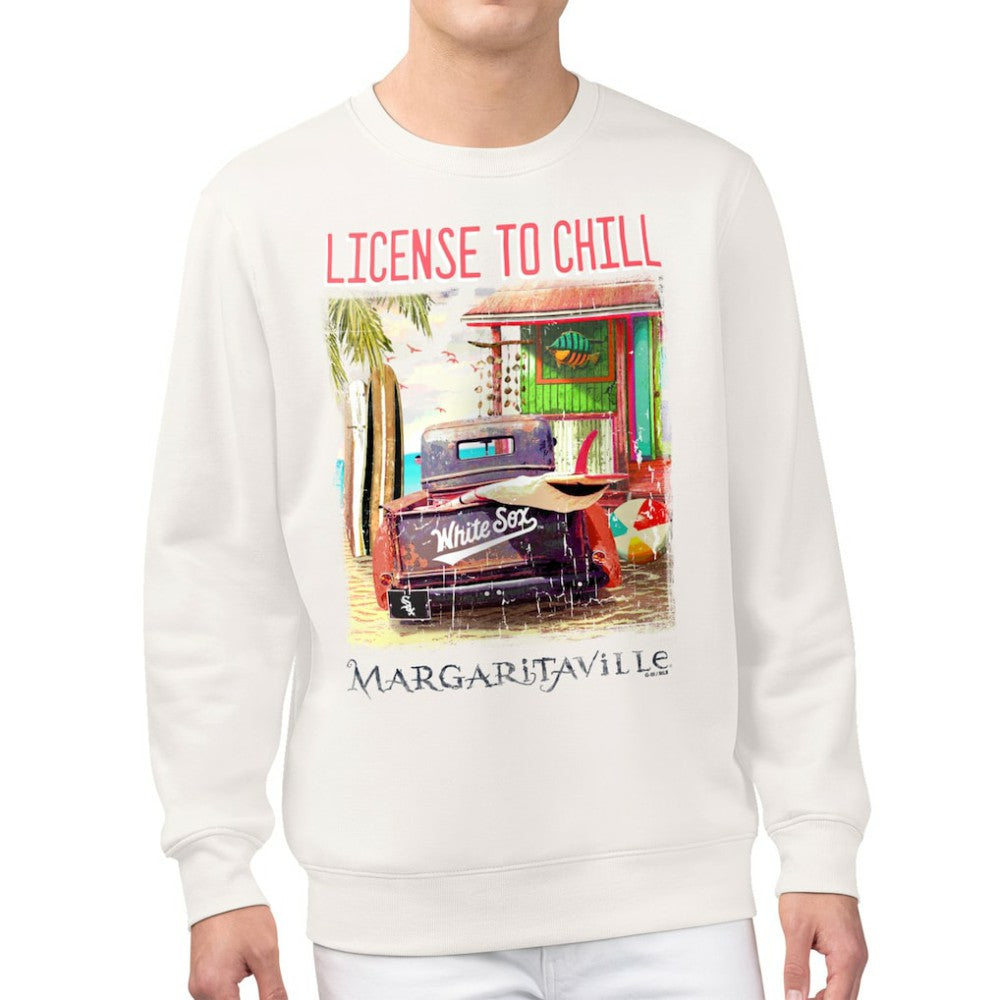 Chicago White Sox Margaritaville License to Chill Fleece Sweatshirt | MLB On Sale
