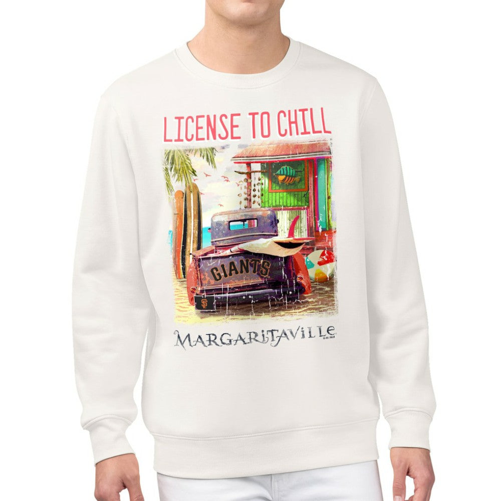 San Francisco Giants Margaritaville License to Chill Fleece Sweatshirt | MLB Sale