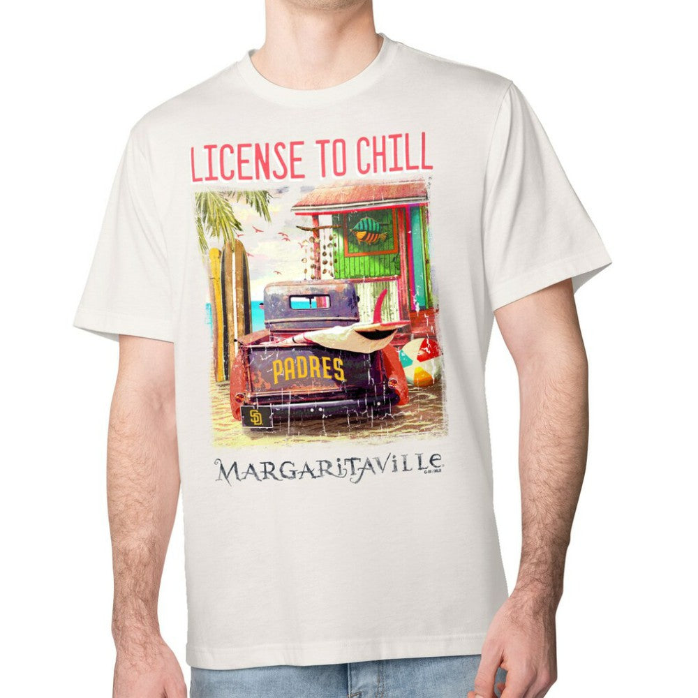 San Diego Padres Margaritaville License to Chill T-Shirt | MLB Discount