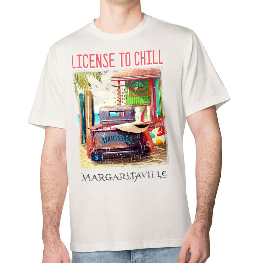 Seattle Mariners Margaritaville License to Chill T-Shirt | MLB Shop