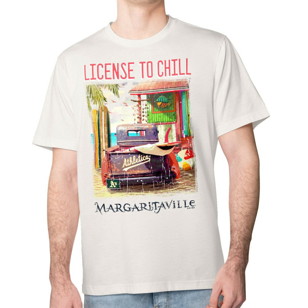 Athletics Margaritaville License to Chill T-Shirt | MLB Online