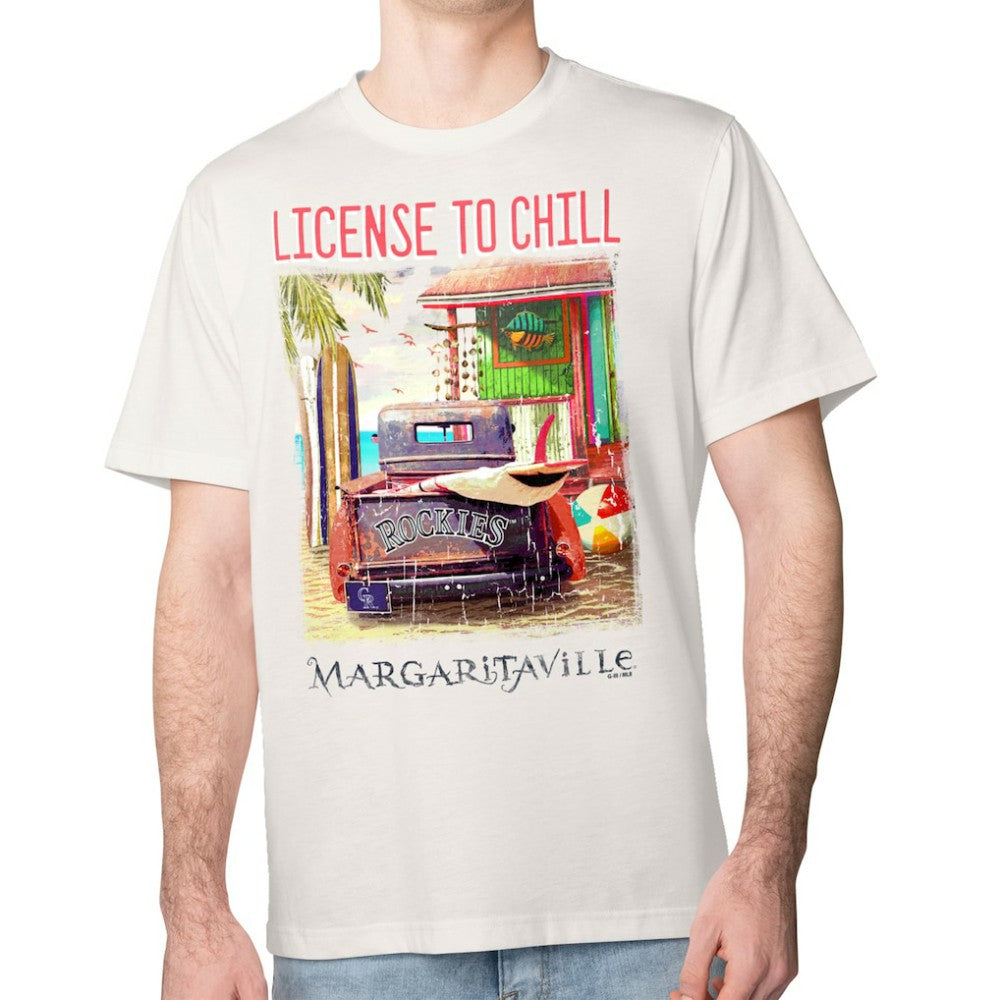 Colorado Rockies Margaritaville License to Chill T-Shirt | MLB US