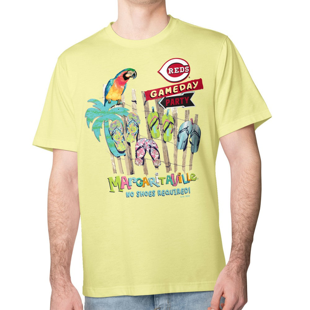 Cincinnati Reds Margaritaville Gameday Party T-Shirt | MLB Sale
